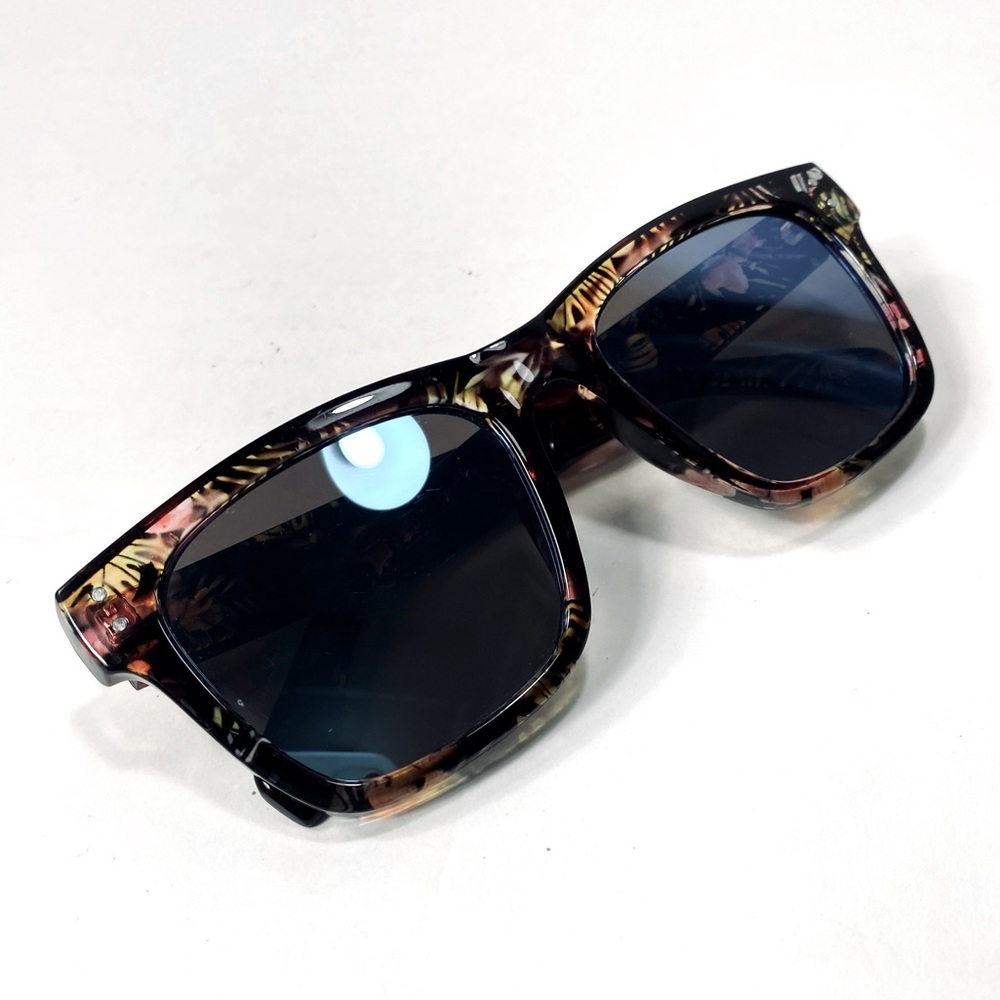 Sunglasses Floral Hawaiian Polarized Lens Shades Square Shaped